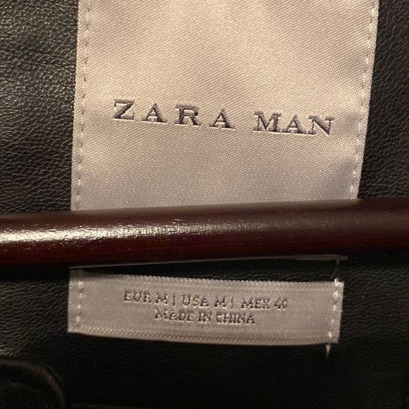 Mens black Zara jacket size M - Picture 3 of 5